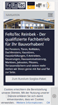 Mobile Screenshot of ferotec-reinbek.de